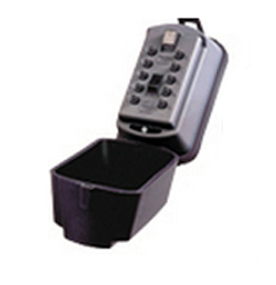 Supra 001312 KeySafe Auto w/Push Button- Titanium