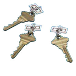 Supra 001817 1-30 KeyTags- White