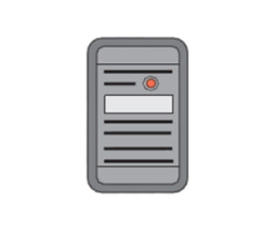 SYN 63-0069 HID ProxPoint Card Reader - P-6005 Model