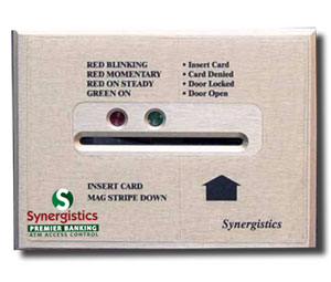 SYN IR1051FL3 Insertion Card Reader - Lighted