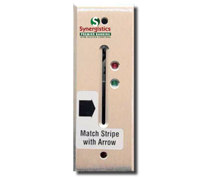 SYN IR1051FLN3 Narrow Insertion Card Reader - Lighted
