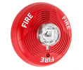 System Sensor PC2R SpectrAlert Ceiling Mount 2-Wire Horn/Strobe - Red - Standard Cd