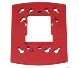 System Sensor TR Trim Ring for Speaker - Wall Mount - Red