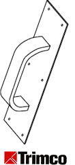 Trimco 1015-2B 3.5" x 15" Pull Plate