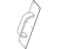 Trimco 1015-2B 3.5" x 15" Pull Plate