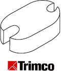 Trimco 1211CL 1/2" Carpet Riser