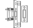 Trimco 1559BL Roller Latch with Angle Stop