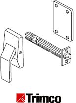 Trimco 1591 Reverse Push or Pull Latch