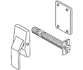 Trimco 1591 Reverse Push or Pull Latch