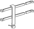 Trimco 1672 Push Bar Set