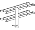 Trimco 1673 Push/Pull Bar Set