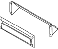 Trimco 2085 Magazine Size Mail Plate Set