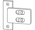 Trimco 3090 Carry Open Bar Assembly