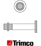 Trimco 7010 Robe Hook and Door Stop