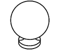 Trimco 7301-1 Cabinet Knob