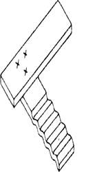 Markar TA-3 Masonry Offset "T" Anchor