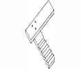 Markar TA-3 Masonry Offset "T" Anchor