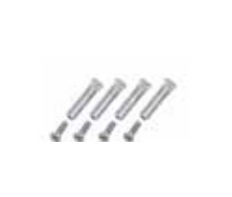 TA DC-SB25-US3 Sex Nut Bolts - Polished Brass