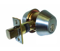 TA DL-DB751-US26D Single Cylinder Deadbolt - Grade 2  - Satin Chrome Finish