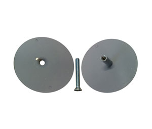 TA DL-DX161-USP Door Hole Filler Plate  2-3/8" - Prime Coated Finish