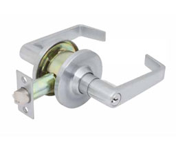 TA DL-ECL80-US26D Economy Grade 3 - Cylindrical Lever Lockset - Storeroom Function - Satin Chrome Finish