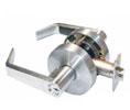 TA DL-LSV53-US26D Commercial Grade 2 - Cylindrical Lever Lockset - Saturn Style - Entrance Function - Satin Chrome Finish