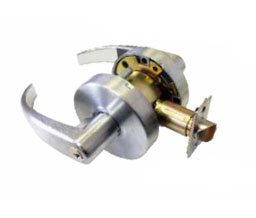 TA DL-LSV53SPA-US26D Commercial Grade 2 - Cylindrical Lever Lockset - Sparta Style - Entrance Function - Satin Chrome Finish