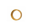 TA DL-SBNRCR-US3 Extruded Ring 3/8" - Polished Brass Finish