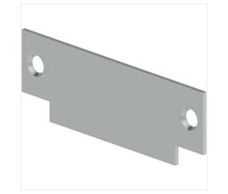 TA DL-TA010-USP  Blank ASA Strike 4-7/8" - Prime Coated Finish