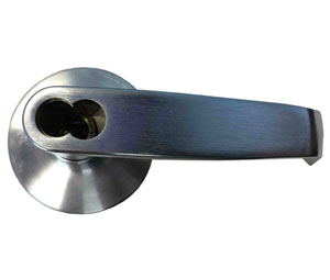 TA ED-LHL500IC-US26D Entry Function Lever Trim Device W Interchangeable Core - Satin Chrome Finish