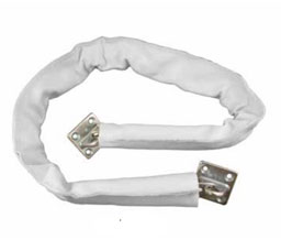 TA GH-1631-US26D  Chain Guard with Vinyl Cover - Satin Chrome Finish