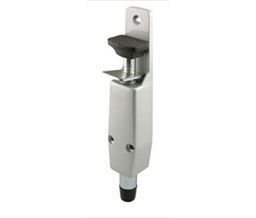 TA GH-6015-AL 8" Heavy Duty Step On Door Holder - Aluminum Finish