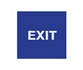 TA GH-EXIT-BK Exit ADA Sign - Black