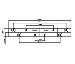 TA SF-RP124D-4ZCP  Reinforcing Plate - 951 TU Model