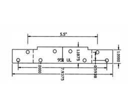 TA SF-RP951-TUL  Reinforcing Plate - 951 Tul Model