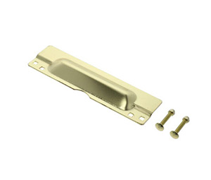 TA GH-LG109F-PWS-US3 Hollow or Wood Door Latch Guard - Polished Brass Finish