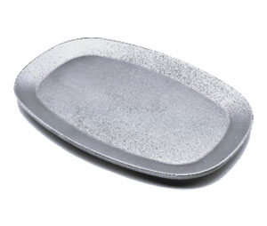 Tomlinson CAP-6381 Rectangular Platter  8.5" x 12.25", 12 Pack