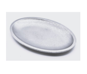 Coho International CAP-6375 MODERN OVAL DINNER PLATTER ONLY 8" x 12" (Use with MEL-6339 Holder)
