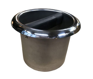 Tomlinson 1025209 Round 6" Stainless Steel Knock Chute