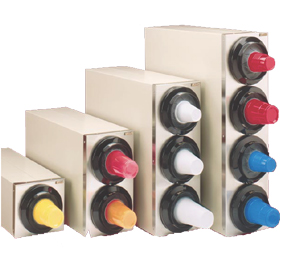 Modular Dispensing Systems 1015935 SF2101 Stainless Steel Cabinet - 4 hole