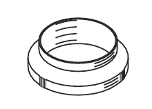 Modular Dispensing Systems 1905840 Black Clamp Ring