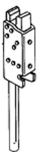 DOR-O-MATIC Top Rod Latch Assembly PB130