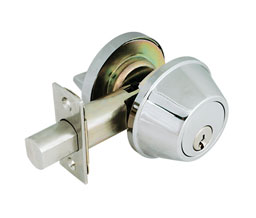 TownSteel DBS 62 US3 Double Cylinder Function Heavy Duty Commercial Deadbolt Lock - Polished Brass