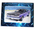 MCA TBF-B Diamond Toolbox Picture Frame Magnet/Adhesive- Blue 4" x 6"  