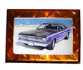 MCA TBF-E-O Diamond Toolbox Picture Frame Easel- Orange 4" x 6"  