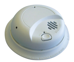 Sperry West SWI-SW2200DW Smoke Detector Straight Down View Covert Camera, High Power, Digital Wireless