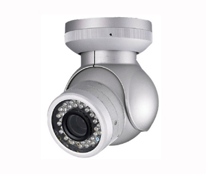 EverFocus EVE-EBD430MV3 3 Axis Outdoor IR Dome Camera with Varifocal Lens