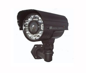 Golden State Instrument GSI-GS670SMFOCB Auto/Pan Focus Color Varifocal Weatherproof Outdoor Bullet Camera with 36 IR LEDs