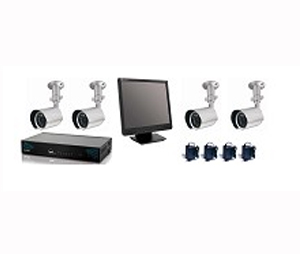 Golden State Instrument GSI-GSSLVRCCTVPK2 CCTV "All in One" Kit - "SILVER LINE" Series
