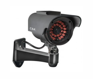 Seco-Larm SEL-VD30SSQ Solar Powered Dummy CCTV Bullet Video Camera with LEDs